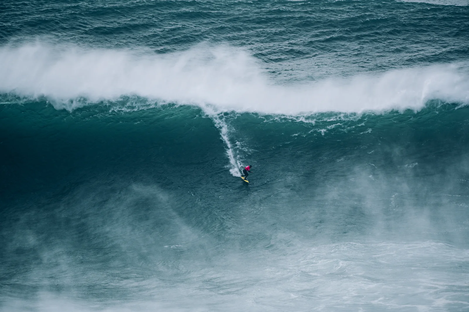 First Nazaré winter